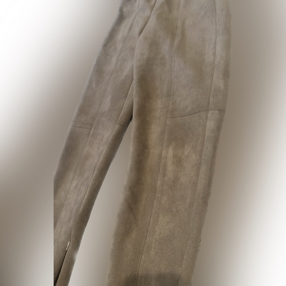 Zara Faux Suede Leggings - Picture 2 of 7